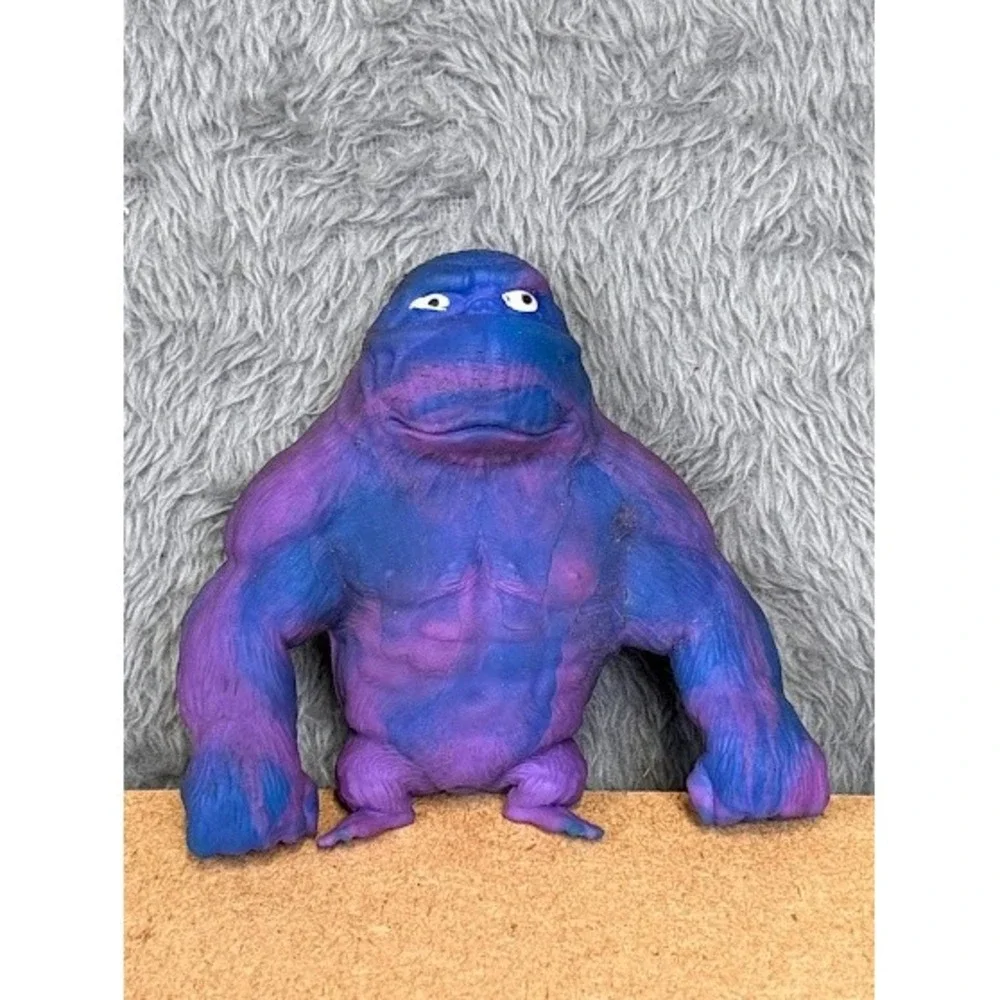 Funkee Monkee Purple Stretchy Squishy Gorilla Stress Toy Sand Filled Ape Fidget